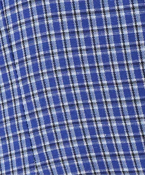 LA POMME petit(ラポミ・プチ)の「Lace Gingham Tiered Cami Dress/レースギンガムチェックティアードキャミワンピース(ワンピース・レディース・ブルー・FREE)」の6枚目の写真