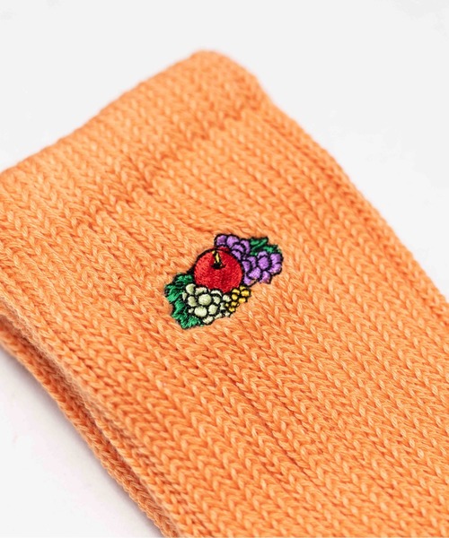 FRUIT OF THE LOOM(フルーツオブザルーム)の「【es】【FRUIT OF THE LOOM】3P 底パイル/リッチェル刺繍1クルーソックス(ソックス/靴下・メンズ・その他・FREE)」の3枚目の写真