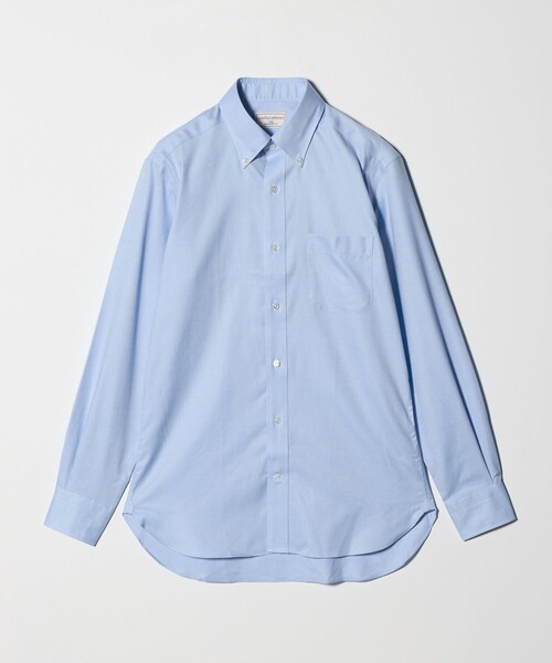 UNITED ARROWS(ユナイテッドアローズ)の「イージーケア AG ロイヤルオックス ボタンダウン シャツ 抗菌防臭(シャツ/ブラウス・メンズ・ホワイト/ライトブルー・37cm/40cm/38cm/42cm/39cm/41cm)」の7枚目の写真