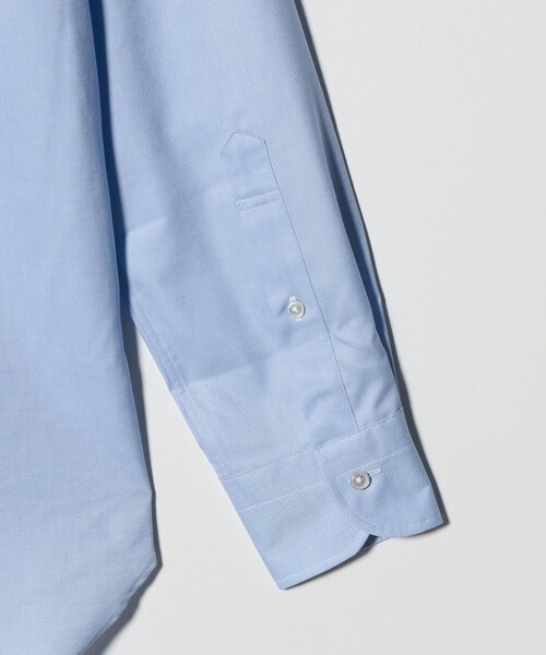 UNITED ARROWS(ユナイテッドアローズ)の「イージーケア AG ロイヤルオックス ボタンダウン シャツ 抗菌防臭(シャツ/ブラウス・メンズ・ホワイト/ライトブルー・37cm/40cm/38cm/42cm/39cm/41cm)」の10枚目の写真