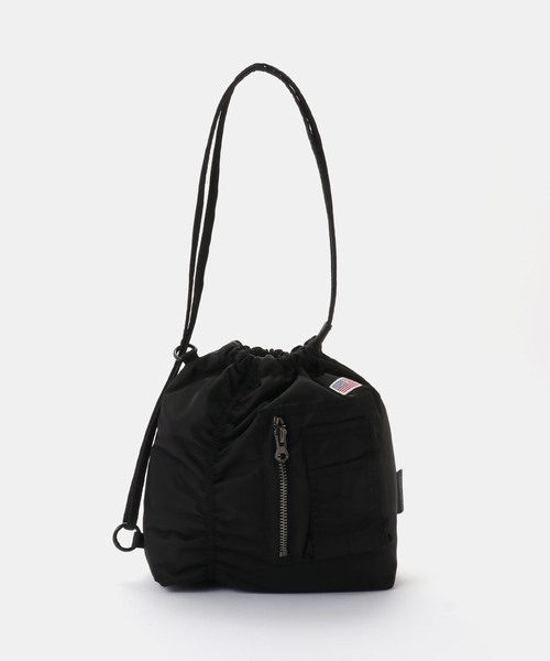 OUTDOOR PRODUCTS(アウトドアプロダクツ)の「追加 MA-1 Drawstring BAG(ショルダーバッグ・レディース・ブラック/ネイビー/カーキ・FREE)」の14枚目の写真