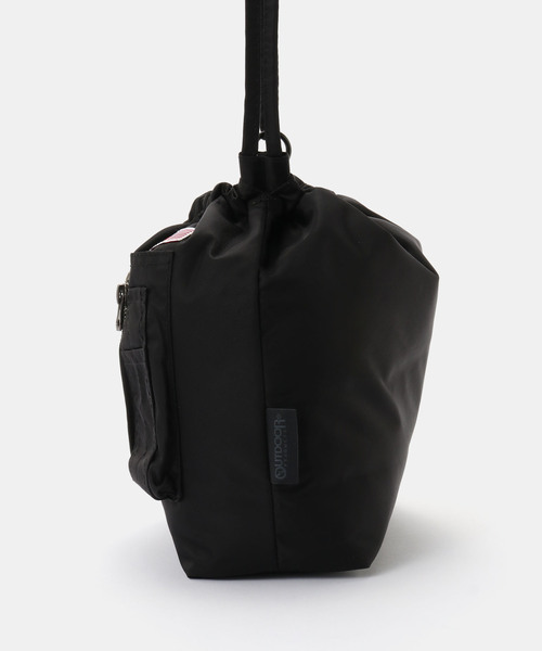 OUTDOOR PRODUCTS(アウトドアプロダクツ)の「追加 MA-1 Drawstring BAG(ショルダーバッグ・レディース・ブラック/ネイビー/カーキ・FREE)」の16枚目の写真