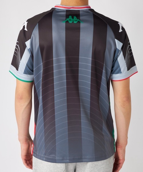 Kappa(カッパ)の「半袖プラクティスシャツ (配色ライン×オミニロゴ)(その他トップス・メンズ・ブラック/ブルー/ライトグレー・X-LARGE/MEDIUM/LARGE)」の18枚目の写真