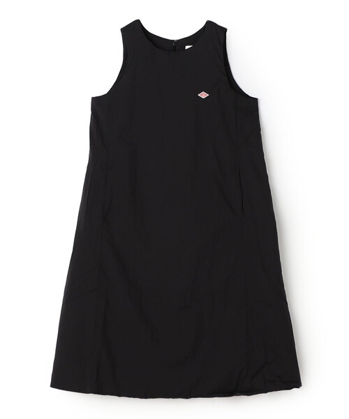 DANTON(ダントン)の「Women's Insulation Nylon Round Neck Dress(ワンピース・レディース・ブラック/チャコール/オリーブ・36)」の1枚目の写真