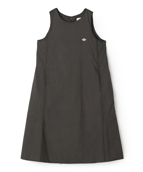 DANTON(ダントン)の「Women's Insulation Nylon Round Neck Dress(ワンピース・レディース・ブラック/チャコール/オリーブ・36)」の10枚目の写真