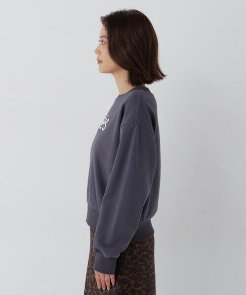N.(N. Natural Beauty Basic)(エヌエヌナチュラルビューティーベーシック)の「ロゴ刺繍スエット(スウェット・レディース・グレー系その他/ホワイト系その他・FREE)」の10枚目の写真
