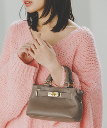 MILOS | 《岡山・WEB限定》MILOS/ミロス 金具付きミニトート(ショルダーバッグ)