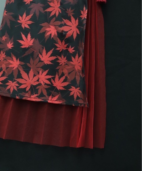 REZEN(リゼン)の「紅葉×月アシメスカート(スカート・メンズ・ローズ/レッドパープル/キャメル・SMALL/MEDIUM)」の12枚目の写真