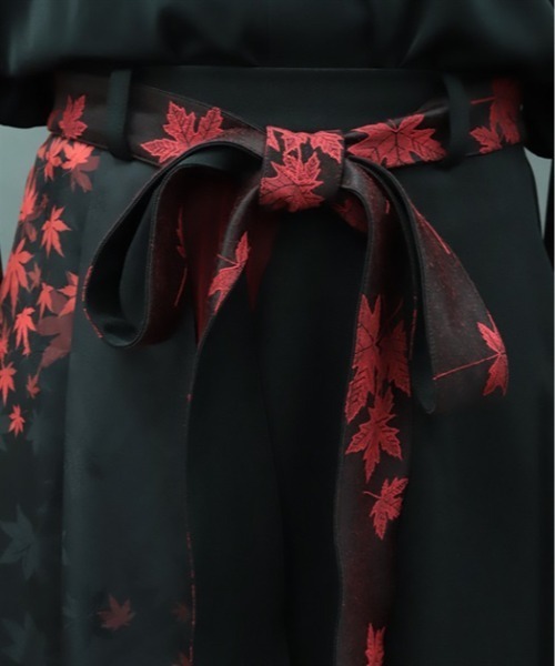 REZEN(リゼン)の「紅葉×月アシメスカート(スカート・メンズ・ローズ/レッドパープル/キャメル・SMALL/MEDIUM)」の13枚目の写真