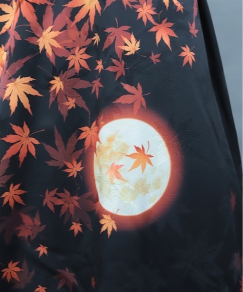 REZEN(リゼン)の「紅葉×月アシメスカート(スカート・メンズ・ローズ/レッドパープル/キャメル・SMALL/MEDIUM)」の17枚目の写真