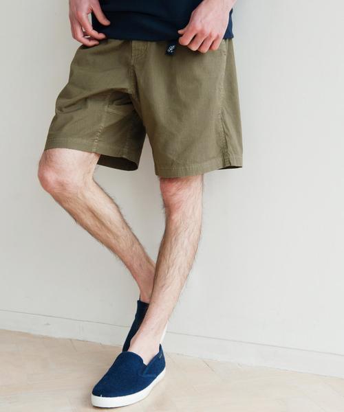 Gramicci（グラミチ）の「別注 [グラミチ] BC GRAMICCI GLR RIP ショートパンツ◆（その他パンツ・メンズ・オリーブ/ネイビー/ブラウン・MEDIUM/LARGE/SMALL）」の2枚目の写真