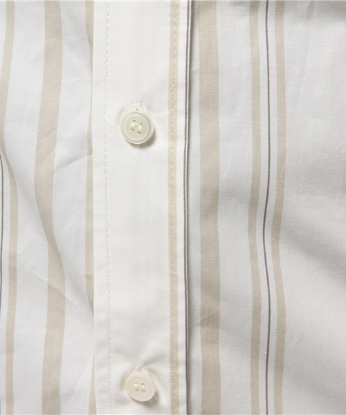 MOUSSY（マウジー）の「BIG SILHOUETTE OVER SH（シャツ/ブラウス・レディース・カーキ/ホワイト系その他/ホワイト・FREE）」の13枚目の写真