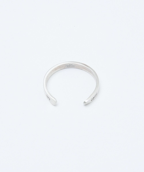 20/80】トゥエンティーエイティー/ STERLING SILVER ID RING 3mm width