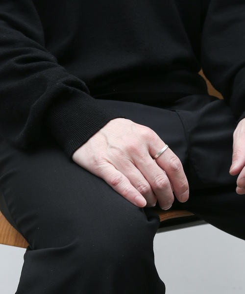 20/80（テゥエンティーエイティー）の「【20/80】トゥエンティーエイティー/ STERLING SILVER ID RING 3mm width（リング・メンズ・シルバー・2/1）」の4枚目の写真
