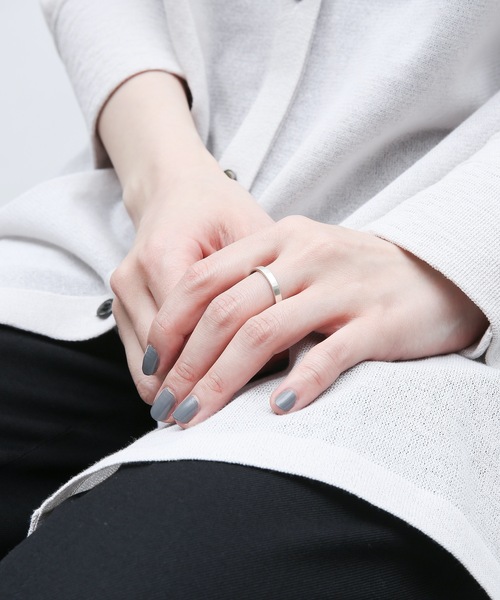 20/80（テゥエンティーエイティー）の「【20/80】トゥエンティーエイティー/ STERLING SILVER ID RING 3mm width（リング・メンズ・シルバー・2/1）」の5枚目の写真