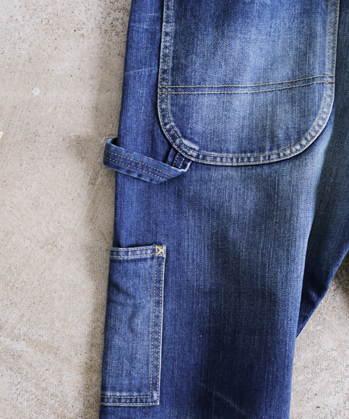 【BUCCA 44×Denime】PAINTER PANTS-UsedWash-/ペインターパンツ-加工モデル- 【BUCCA 44×Denime】PAINTER PANTS-UsedWash-/ペインターパンツ-加工モデル-