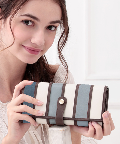 Clelia(クレリア)の「マルチカラー大容量アコーディオン長財布(財布・レディース・パープル系その他/レッド系その他/エメラルド/ピンク系その他/モカ/ラベンダー/ブルー系その他/レッド系その他2/ピンク系その他2/ブルー系その他2/ブラウン系その他/レッド系その他3/イエロー系その他/ブラウン系その他2/その他2/その他1/ピンク系その他3/パープル系その他2/ブラウン系その他3/グレー系その他/ブラウン系その他4/イエロー系その他2/ブラック/ベージュ/ネイビー/チョコ/キャメル/その他3/その他4/ブラウン系その他5/ピンク系その他4/ピンク×イエロー/グリーン×オレンジ/イエロー×グレー/ブラウン系その他6/バーガンディー/ピンク/ライトグリーン/ライトブラウン/モスグリーン/イエロー系その他3/グリーン系その他/A/D/B/C・ONE SIZE)」の20枚目の写真