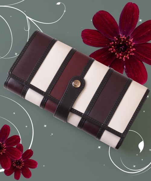 Clelia(クレリア)の「マルチカラー大容量アコーディオン長財布(財布・レディース・パープル系その他/レッド系その他/エメラルド/ピンク系その他/モカ/ラベンダー/ブルー系その他/レッド系その他2/ピンク系その他2/ブルー系その他2/ブラウン系その他/レッド系その他3/イエロー系その他/ブラウン系その他2/その他2/その他1/ピンク系その他3/パープル系その他2/ブラウン系その他3/グレー系その他/ブラウン系その他4/イエロー系その他2/ブラック/ベージュ/ネイビー/チョコ/キャメル/その他3/その他4/ブラウン系その他5/ピンク系その他4/ピンク×イエロー/グリーン×オレンジ/イエロー×グレー/ブラウン系その他6/バーガンディー/ピンク/ライトグリーン/ライトブラウン/モスグリーン/イエロー系その他3/グリーン系その他/A/D/B/C・ONE SIZE)」の11枚目の写真