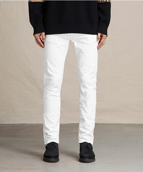ALLSAINTS（オールセインツ）の「【本日セール終了】WEOTT REX（デニムパンツ・メンズ・ホワイト・30inch/34inch/28inch/32inch/31inch/33inch）」の2枚目の写真