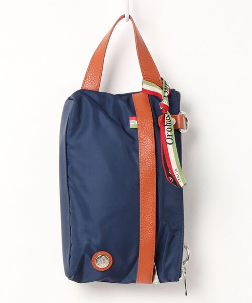 Orobianco（オロビアンコ）の「【Orobianco　オロビアンコ】　SMAKKO-G 03　コンパクト　2WAY ヨコ型　ショルダーバッグ　/　90630（ショルダーバッグ・メンズ・ブラック/カーキ/ネイビー/ブルー・FREE）」の6枚目の写真