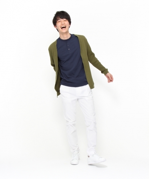 LAKOLE（ラコレ）の「【撥水】ストレッチツイルチノパンツ / LAKOLE（チノパンツ・メンズ・ライトベージュ/ブラック/ネイビー/ホワイト・29inch/30inch/31inch）」の5枚目の写真