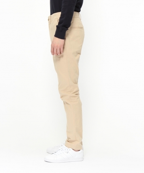 LAKOLE（ラコレ）の「【撥水】ストレッチツイルチノパンツ / LAKOLE（チノパンツ・メンズ・ライトベージュ/ブラック/ネイビー/ホワイト・29inch/30inch/31inch）」の19枚目の写真