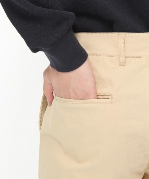 LAKOLE（ラコレ）の「【撥水】ストレッチツイルチノパンツ / LAKOLE（チノパンツ・メンズ・ライトベージュ/ブラック/ネイビー/ホワイト・29inch/30inch/31inch）」の12枚目の写真