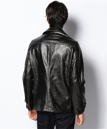 Schott × BEAUTY & YOUTH メルトン　ライダースジャケット 2128416_B_01_215.jpg