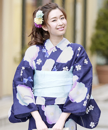 bonheur saisons | 浴衣3点セット （浴衣＋帯＋下駄）「bonheur saisons/ボヌールセゾン」(浴衣)