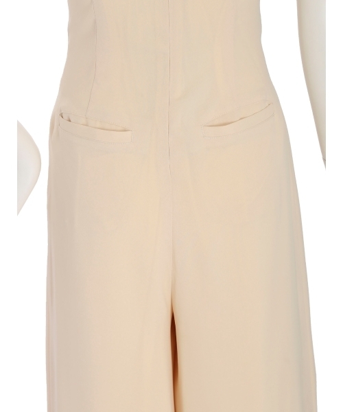 MURUA（ムルーア）の「コルセットオールインワン（サロペット/オーバーオール・レディース・アイボリー/ブラック/ブラウン・2/1）」の8枚目の写真