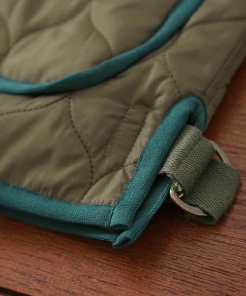 CUBE SUGAR（キューブシュガー）の「中綿キルト ミリタリージャケット（ミリタリージャケット・レディース・ネイビー/カーキ・M）」の19枚目の写真