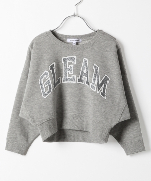 GLOBAL WORK（グローバルワーク）の「【キッズ】タンタケプリントスウェットプルオーバー/767479（スウェット・キッズ・ブラック/ライトパープル/グレー・LARGE/MEDIUM/SMALL/X-LARGE/XX-LARGE）」の3枚目の写真