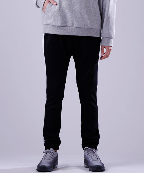 MONO-MART（モノマート）の「ジャージライントラックパンツ(スキニー/テーパード/ワイド)（その他パンツ・メンズ・ブラック系その他/ブラック系その他3/ブラック系その他2・L/L size/LARGE/M/M size/MEDIUM）」の20枚目の写真