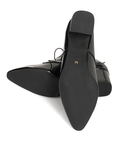 RANDA（ランダ）の「レースアップヒールシューズ（ドレスシューズ・レディース・ブラック/ベージュ/ネイビー・LL/S/M/L）」の4枚目の写真