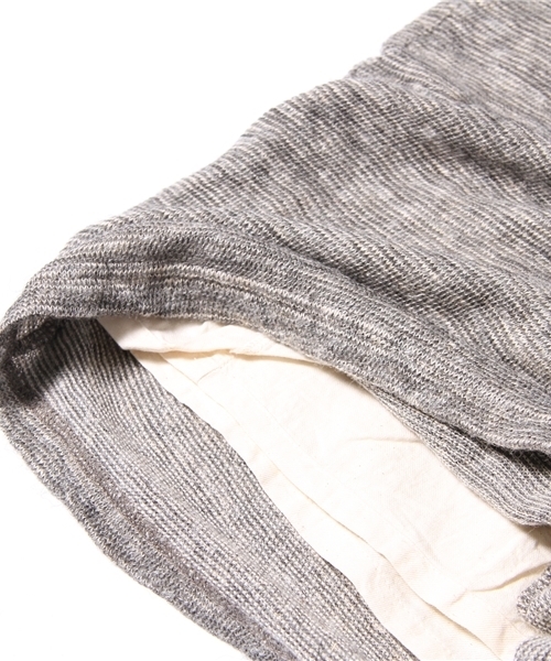 JOURNAL STANDARD LUXE（ジャーナルスタンダード　ラックス）の「シェットランドウール*リネンテンジク イージーショート（その他パンツ・レディース・チャコールグレー/グレー・FREE）」の10枚目の写真