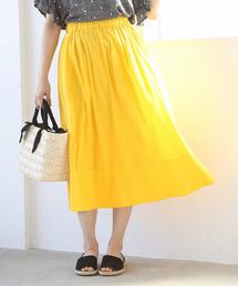 coen | 【先行販売】ボイルロングフレアスカート(スカート)