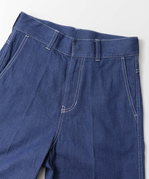 URBAN RESEARCH（アーバンリサーチ）の「WIDE DENIM PANTS（デニムパンツ・メンズ・ネイビー/ブルー・MEDIUM/LARGE）」の10枚目の写真