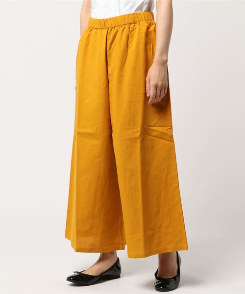 カヤ（カヤ）の「【カヤ】彩りワイドパンツ（その他パンツ・レディース・エンジ/パープル/イエロー/ブルー/グリーン/スミクロ・FREE）」の22枚目の写真