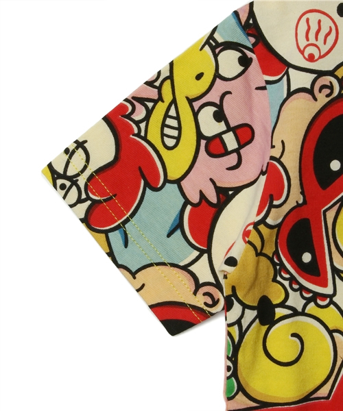 HYSTERIC MINI(ヒステリックミニ)の「BABY babe mini scratch 総柄 BIG-Tシャツ(Tシャツ/カットソー・キッズ・その他・70/80/90)」の7枚目の写真