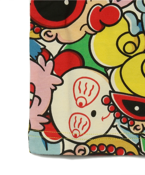 HYSTERIC MINI(ヒステリックミニ)の「BABY babe mini scratch 総柄 BIG-Tシャツ(Tシャツ/カットソー・キッズ・その他・70/80/90)」の4枚目の写真