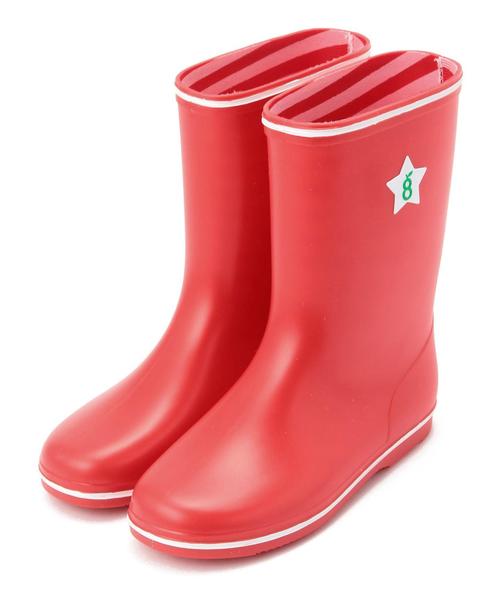 green label relaxing（グリーンレーベルリラクシング）の「GLR レインブーツ ボーダー◆（レインシューズ・キッズ・レッド/ターコイズブルー/ネイビー/イエロー・18cm/14cm/15cm/16cm/17cm/19cm）」の4枚目の写真