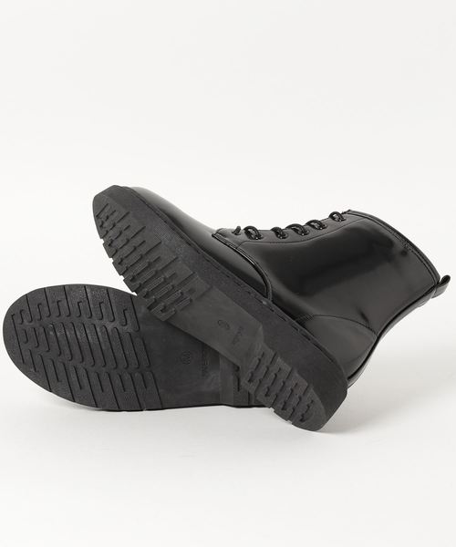 WEGO（ウィゴー）の「WEGO/6ホールブーツ（ブーツ・レディース・ブラック/ブラック系その他・MEDIUM/LARGE/SMALL）」の3枚目の写真