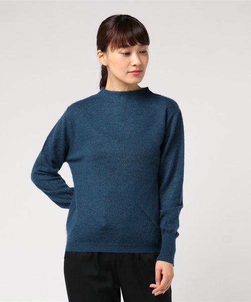 SHIPS(シップス)の「モヘアハイネックプルオーバー(ニット/セーター・レディース・ベージュ/イエロー/ブルー・ONE SIZE)」の6枚目の写真