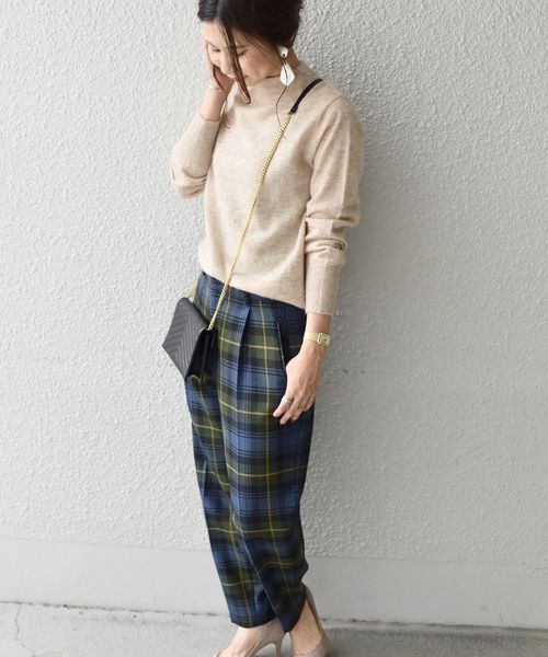 SHIPS(シップス)の「モヘアハイネックプルオーバー(ニット/セーター・レディース・ベージュ/イエロー/ブルー・ONE SIZE)」の7枚目の写真