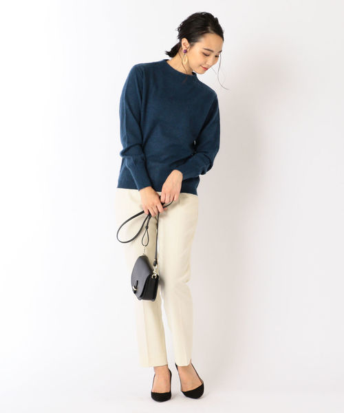 SHIPS(シップス)の「モヘアハイネックプルオーバー(ニット/セーター・レディース・ベージュ/イエロー/ブルー・ONE SIZE)」の12枚目の写真