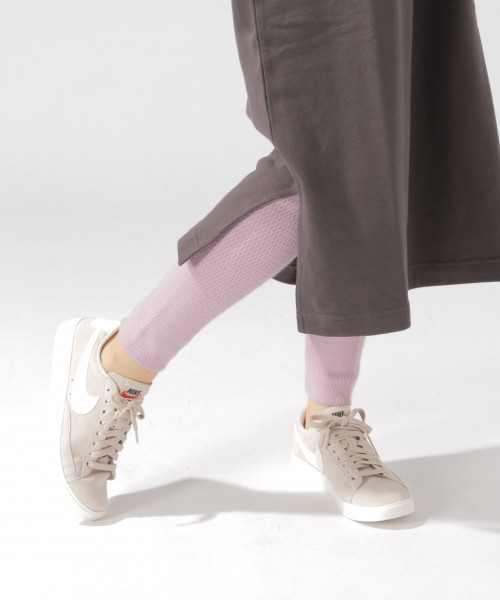 BAYFLOW(ベイフロー)の「ハニカムガラニットレギンス(レギンス/スパッツ・レディース・チャコール/グレー/オフホワイト/パープル・SMALL/MEDIUM)」の1枚目の写真