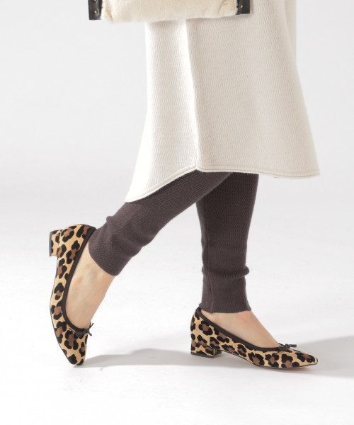 BAYFLOW(ベイフロー)の「ハニカムガラニットレギンス(レギンス/スパッツ・レディース・チャコール/グレー/オフホワイト/パープル・SMALL/MEDIUM)」の4枚目の写真