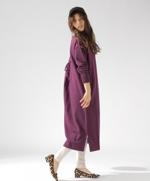 BAYFLOW(ベイフロー)の「ハニカムガラニットレギンス(レギンス/スパッツ・レディース・チャコール/グレー/オフホワイト/パープル・SMALL/MEDIUM)」の19枚目の写真