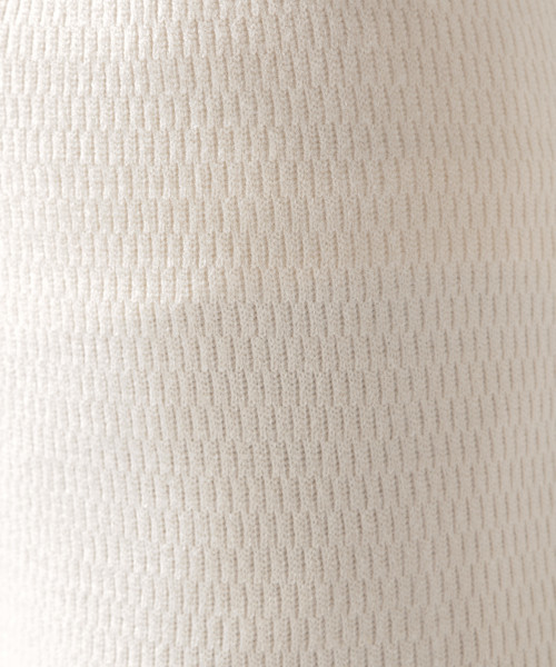 BAYFLOW(ベイフロー)の「ハニカムガラニットレギンス(レギンス/スパッツ・レディース・チャコール/グレー/オフホワイト/パープル・SMALL/MEDIUM)」の6枚目の写真