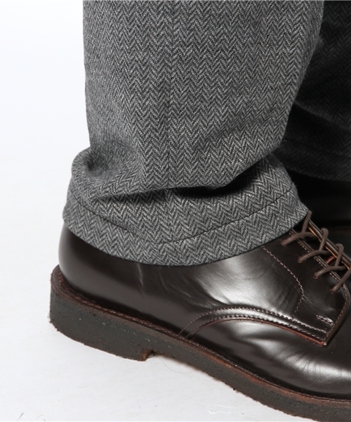 MEN'S BIGI(メンズビギ)の「【ゲイナー2014年1月号掲載商品】カーゴスラックス/ウールジャージー(カーゴパンツ・メンズ・グレー/ダークグレー・SMALL/MEDIUM/LARGE)」の8枚目の写真